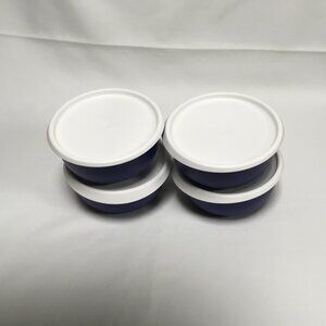 Tupperware Talavera Collection Small Serving Bowls Set Of 4 With Lids 6618 6919